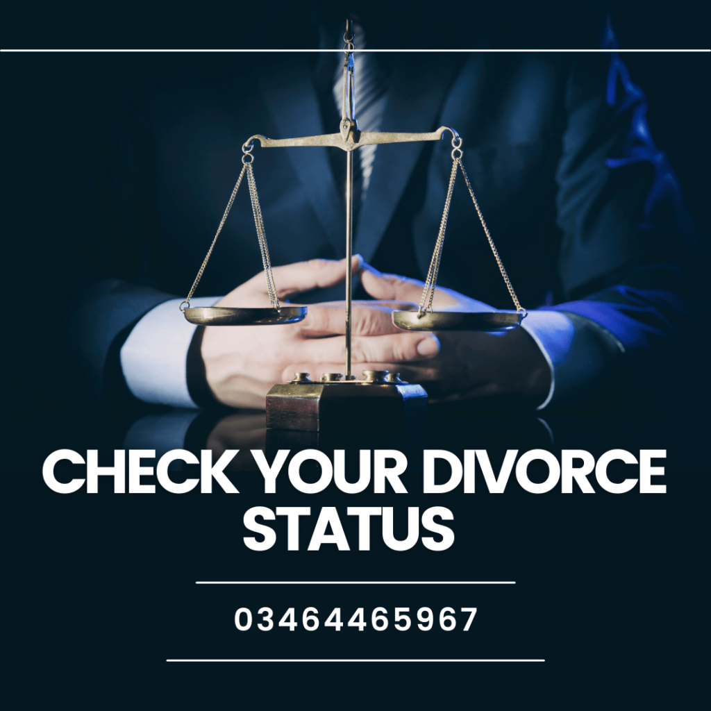 Check divorce status in Pakistan